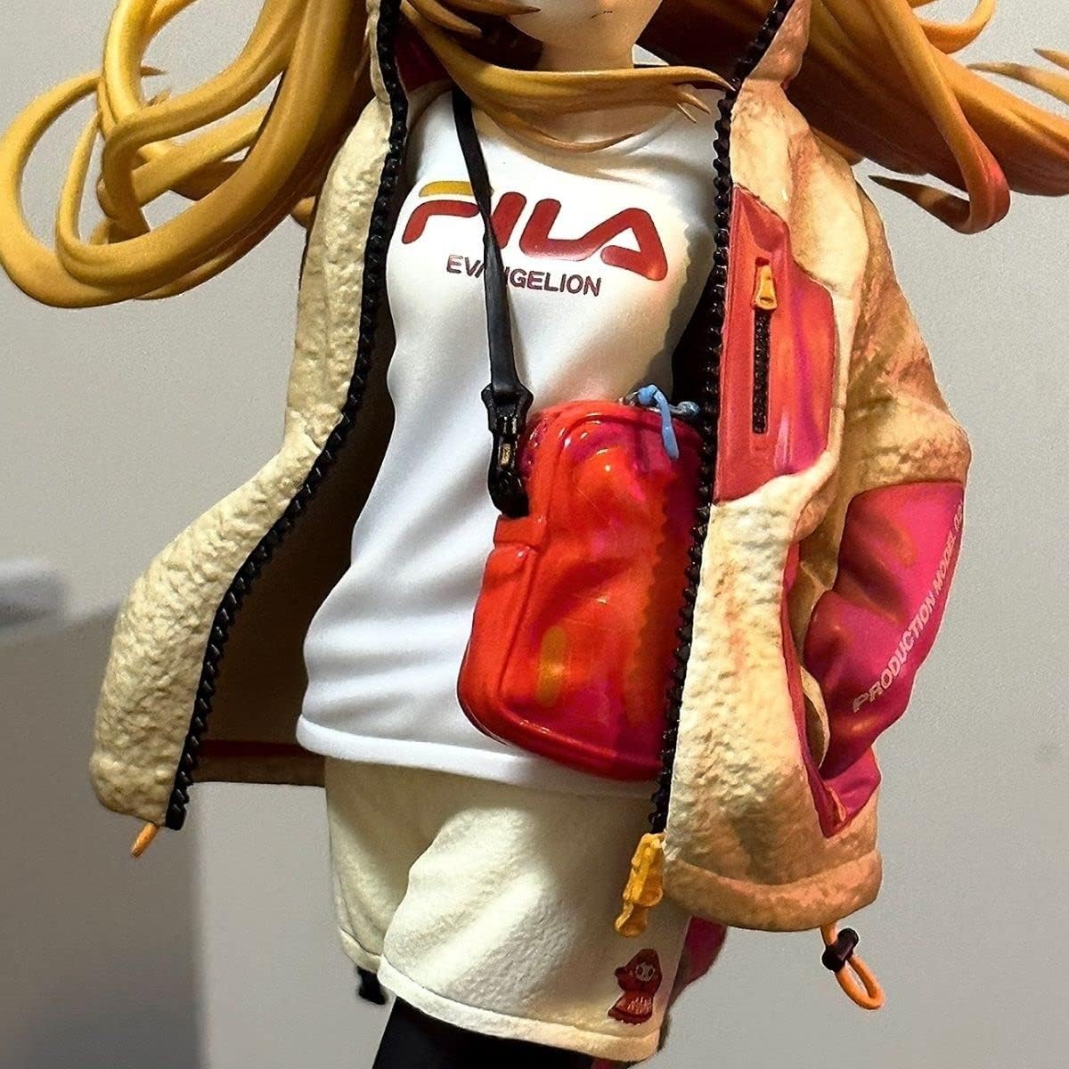 Nmomoytu Asuka Langley Soryu Ver.Radio Part.2 Figura de anime, modelo de acción, regalo coleccionable, 25 cm