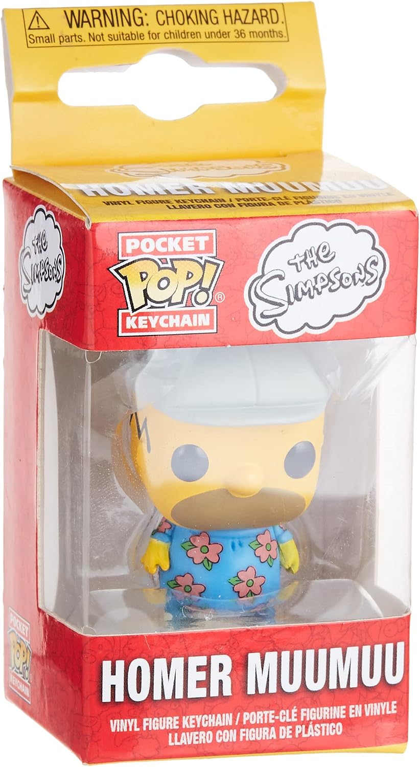 Funko Pop Homer Muumuu Llavero Exclusivo The Simpsons