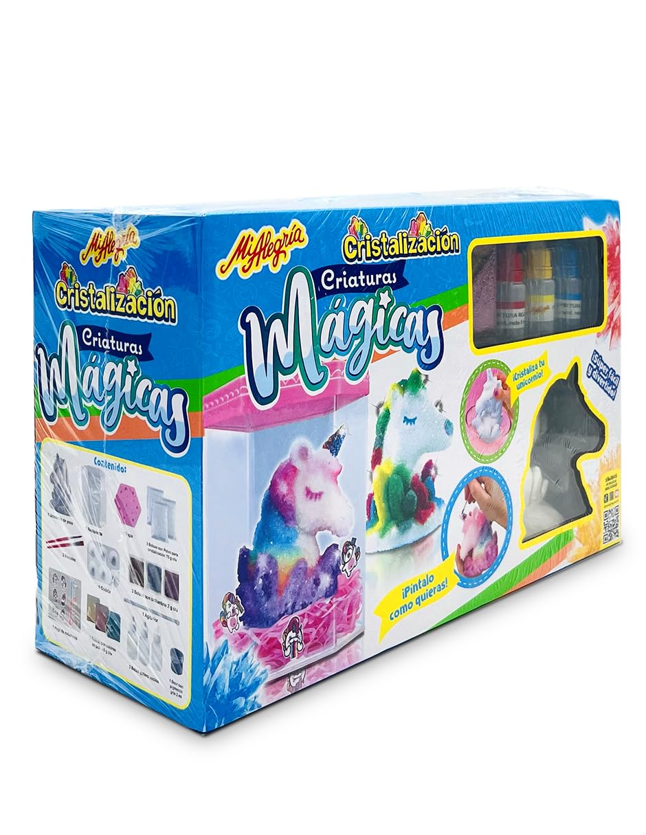 Ult Kit de Manualidades de Cristalizacion de Unicornio Criatura Magica, Kit de Decoracion de Unicornio Premium - imagen 3