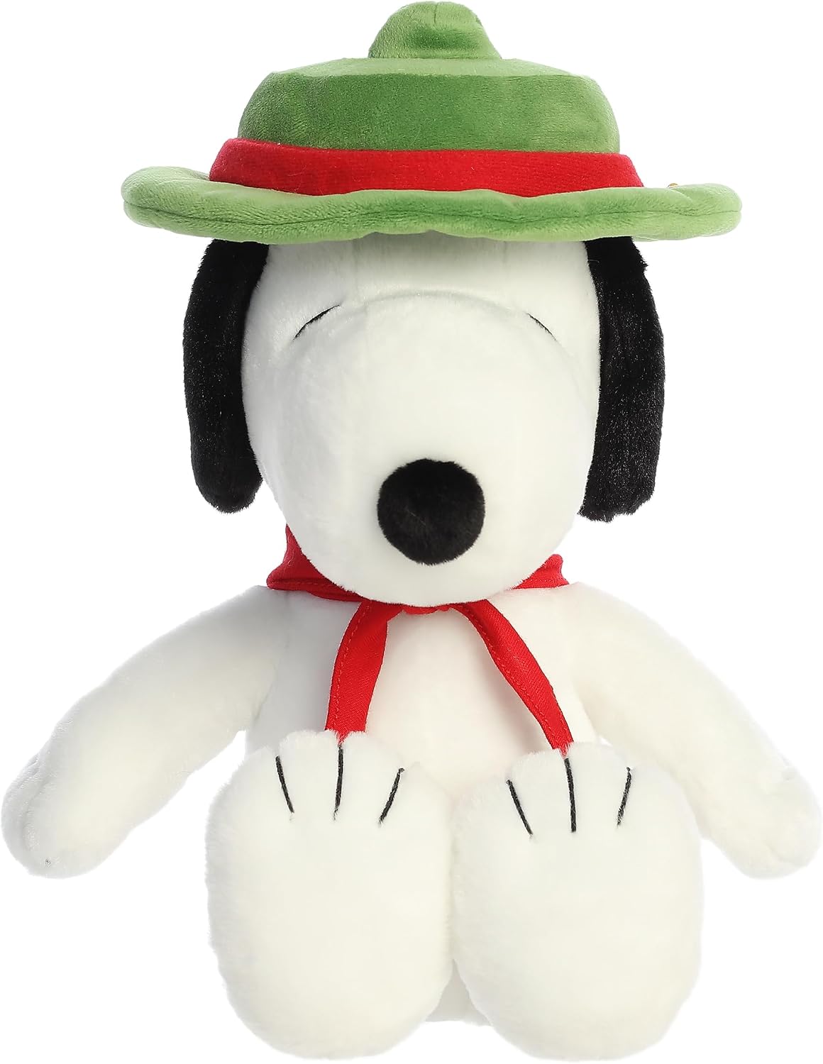 Aurora Adorable Peanuts Beagle Scout Snoopy Peluche - Juguetes con Licencia Oficial para Todos los Fans de Snoopy - Regalo nostálgico para Adultos y Celebraciones de cumpleaños, 12 Pulgadas