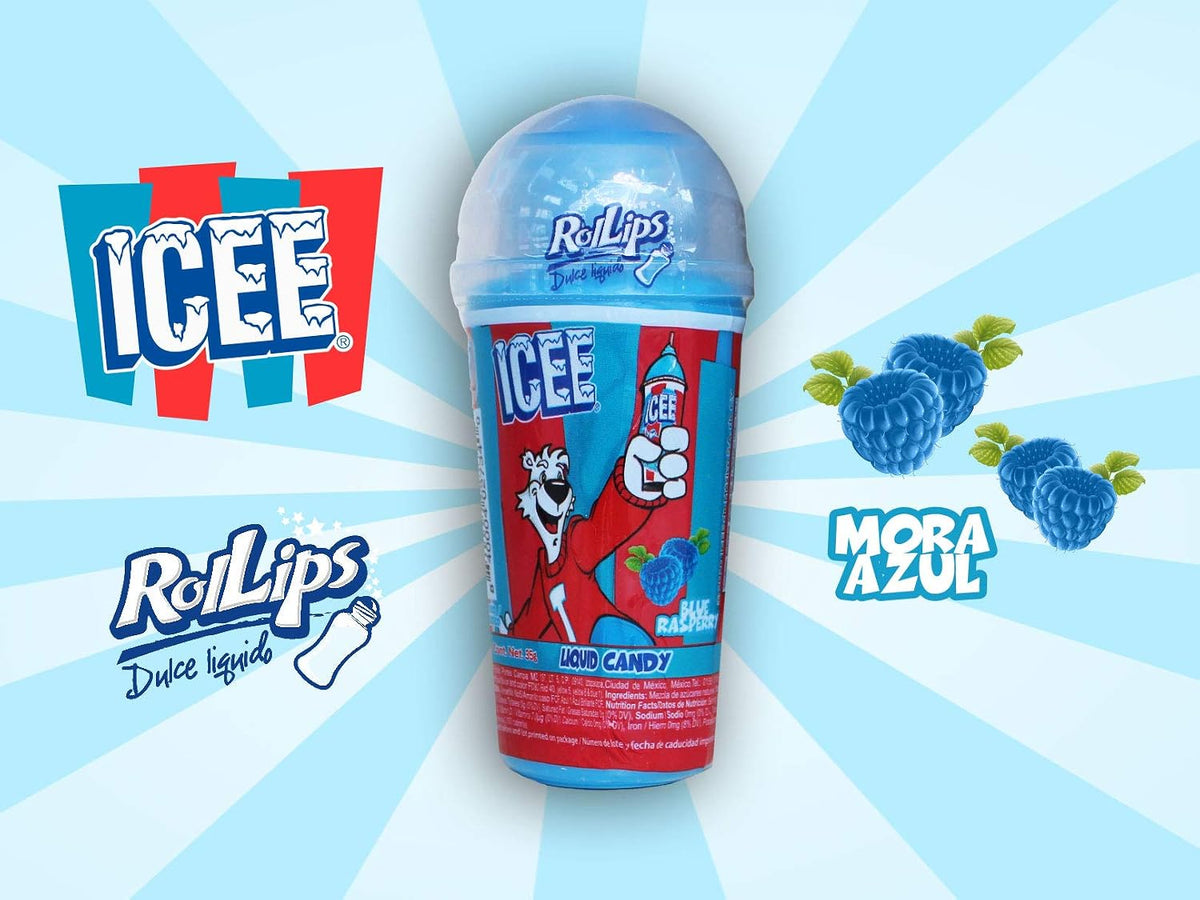 Bondy Fiesta Caramelo Liquido Rollips ICEE
