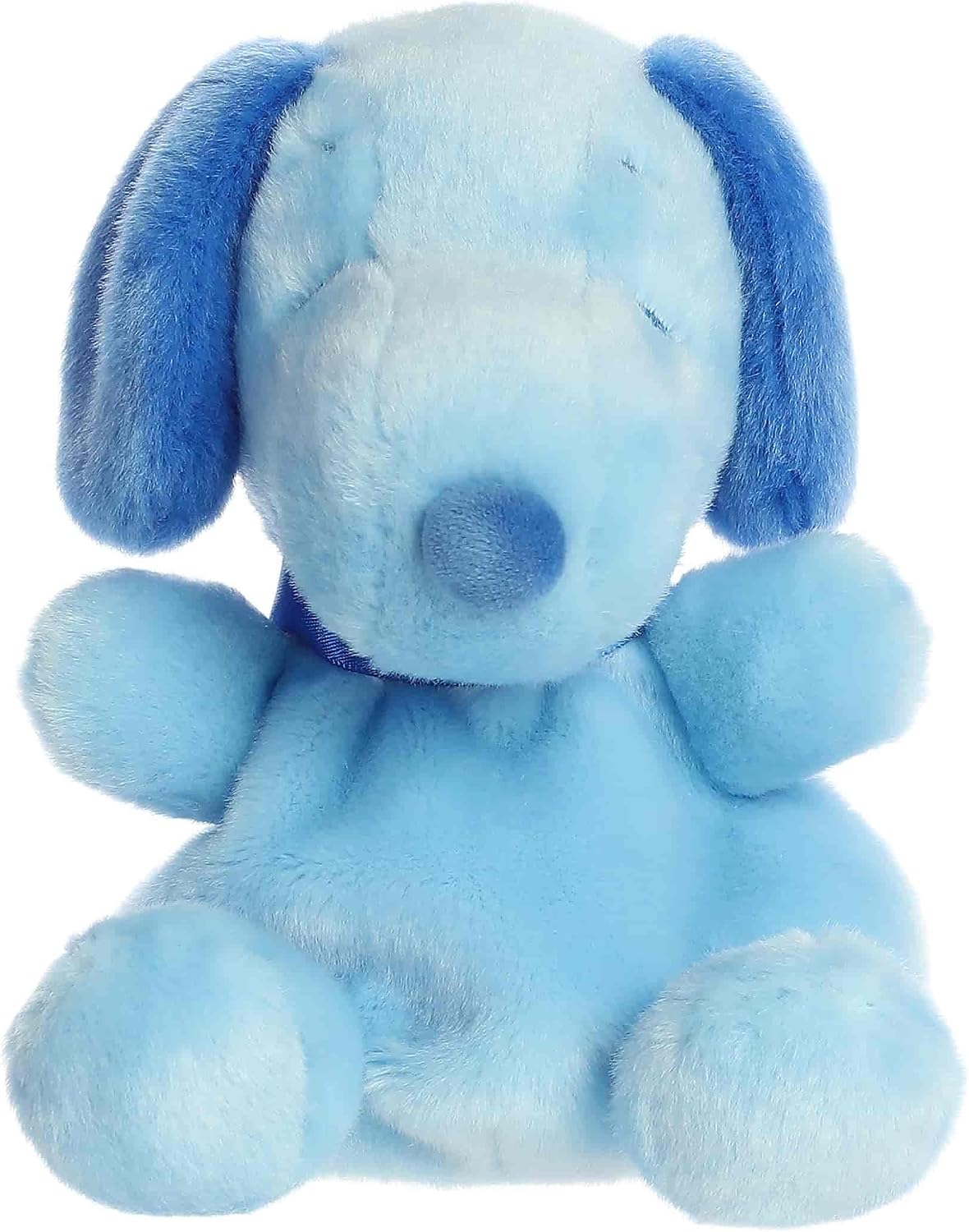 Aurora Adorable Peanuts Snoopy Color Collection Palm Pals Peluche - Juguetes con licencia oficial para todos los fans de Snoopy - Regalo nostálgico para adultos y celebraciones de cumpleaños - Azul 5