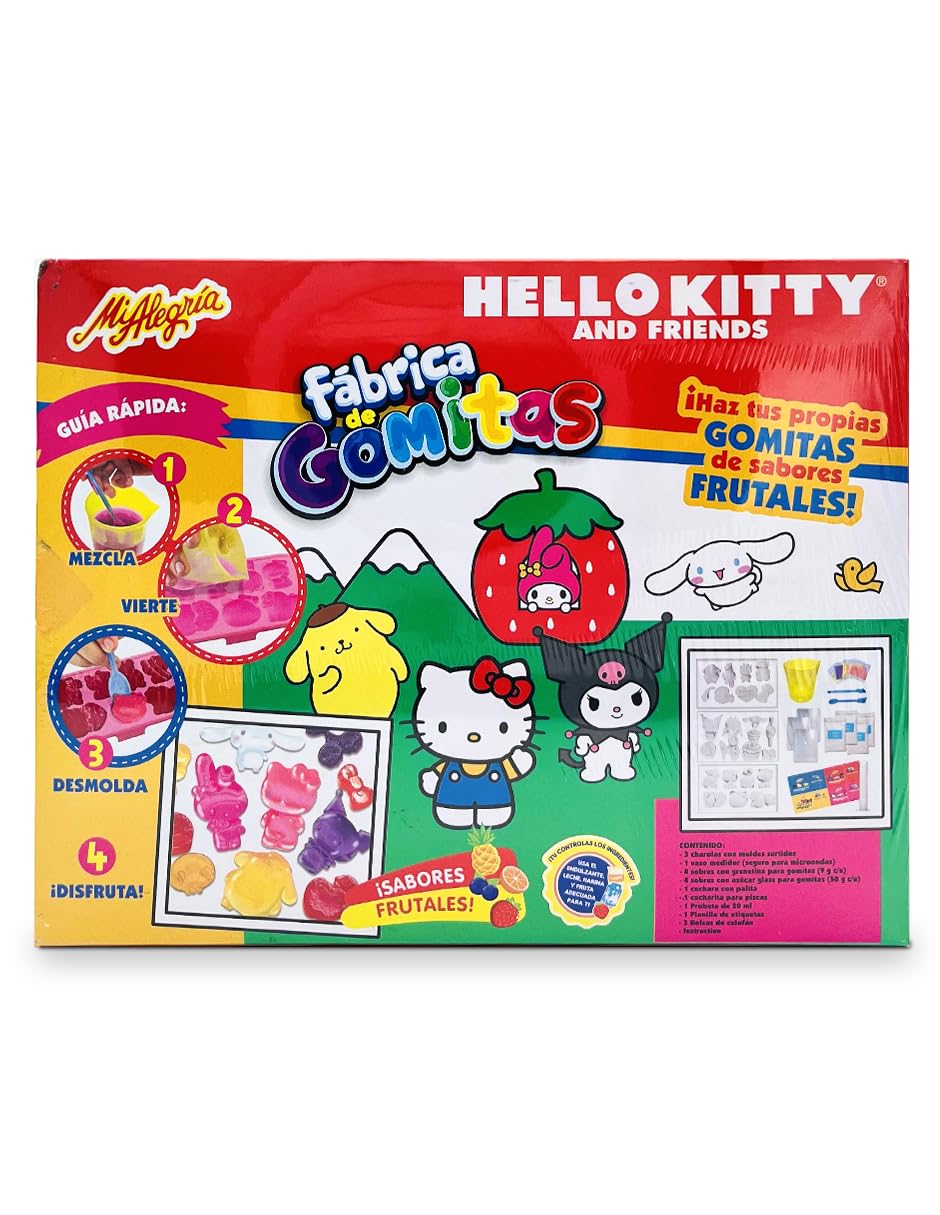 Ult Fabrica para Hacer Gomitas Premium con Forma de Hello Kitty y Sus Amigos - imagen 5