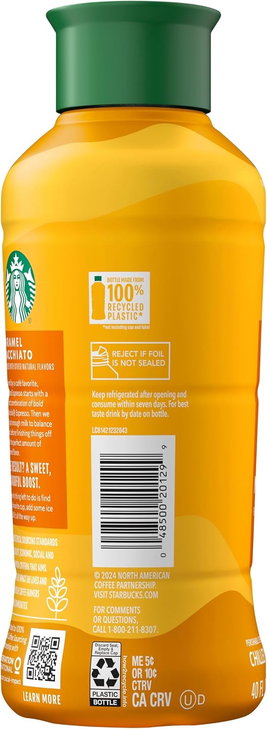 Starbucks Iced Espresso Caramel Macchiato