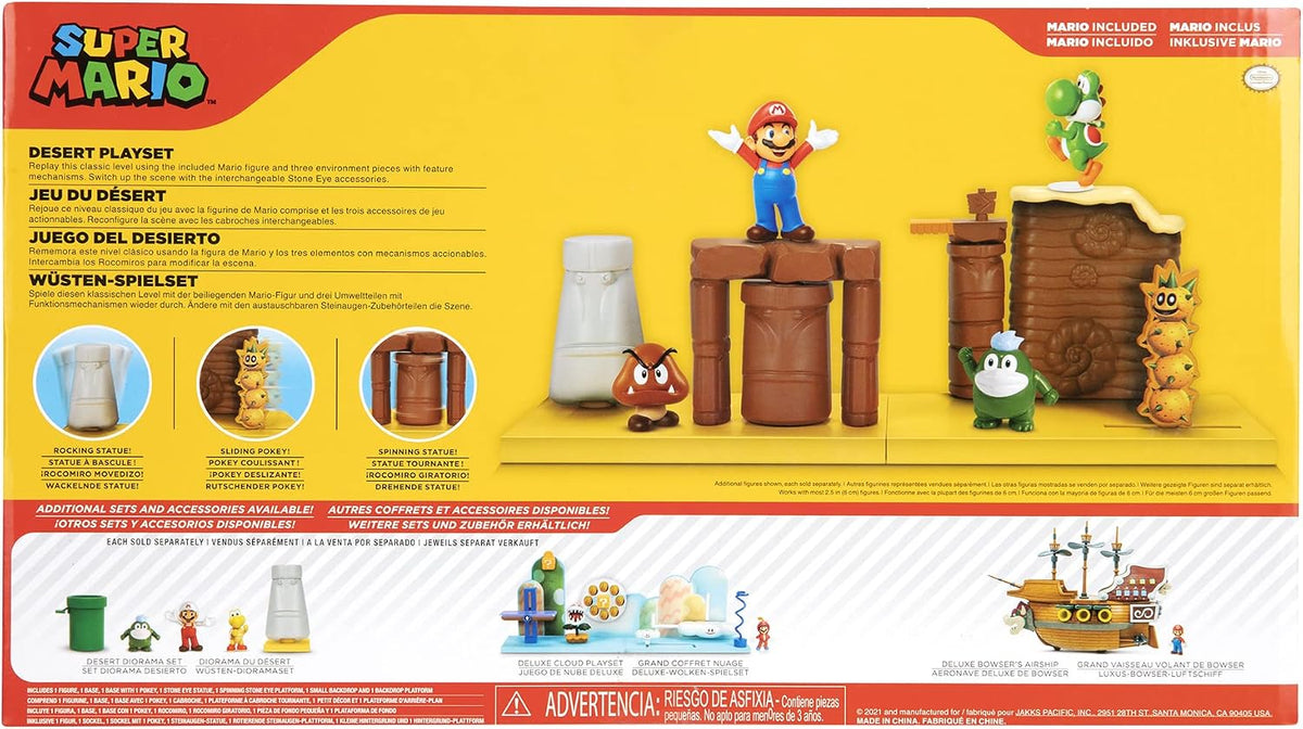 Nintendo 2.5" Desert Playset (EN/FR/DE/SP+11L Legal)