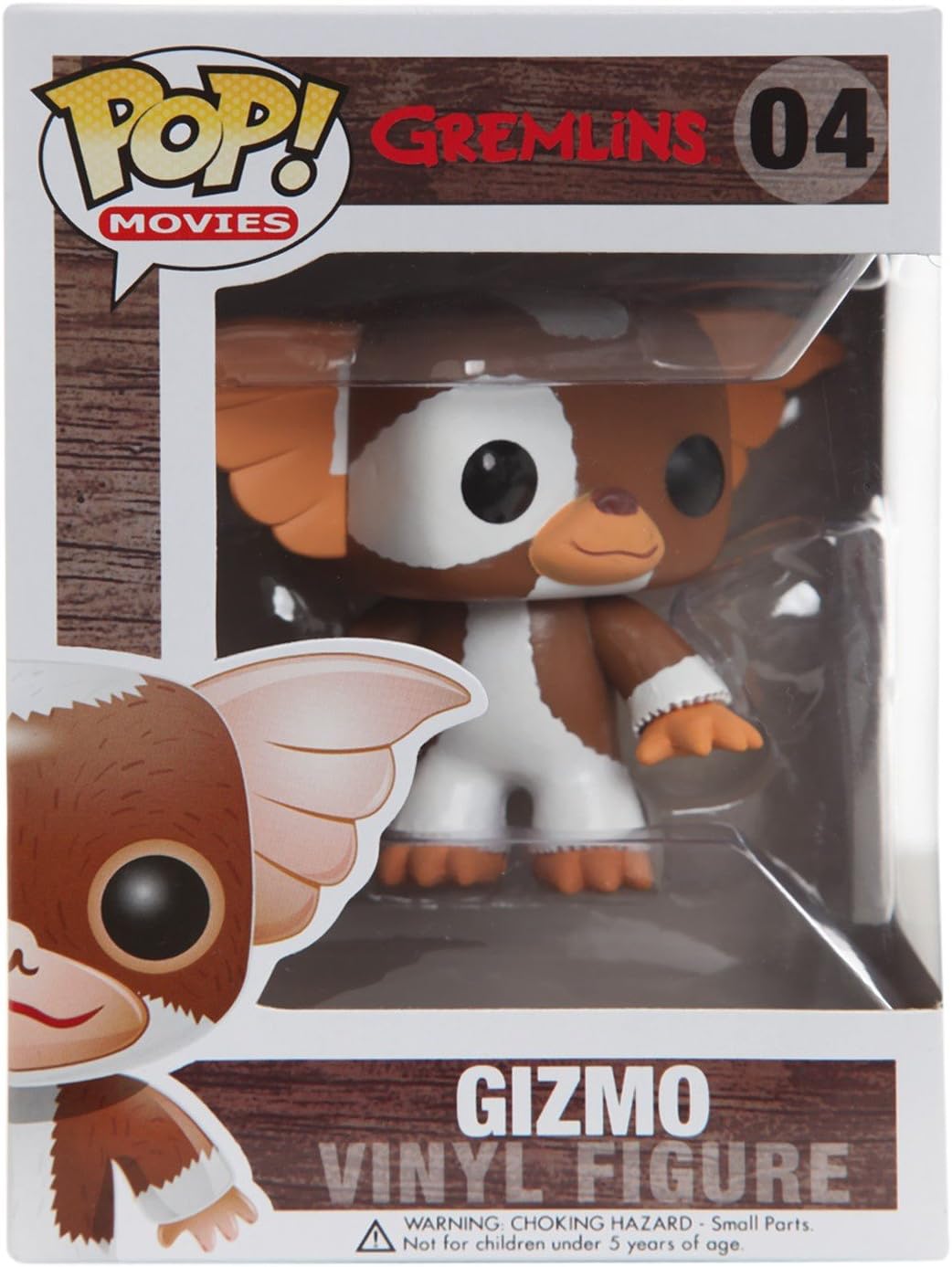 POP Gremlins - Figura de vinilo Gizmo Funko (incluye funda protectora de caja compatible)