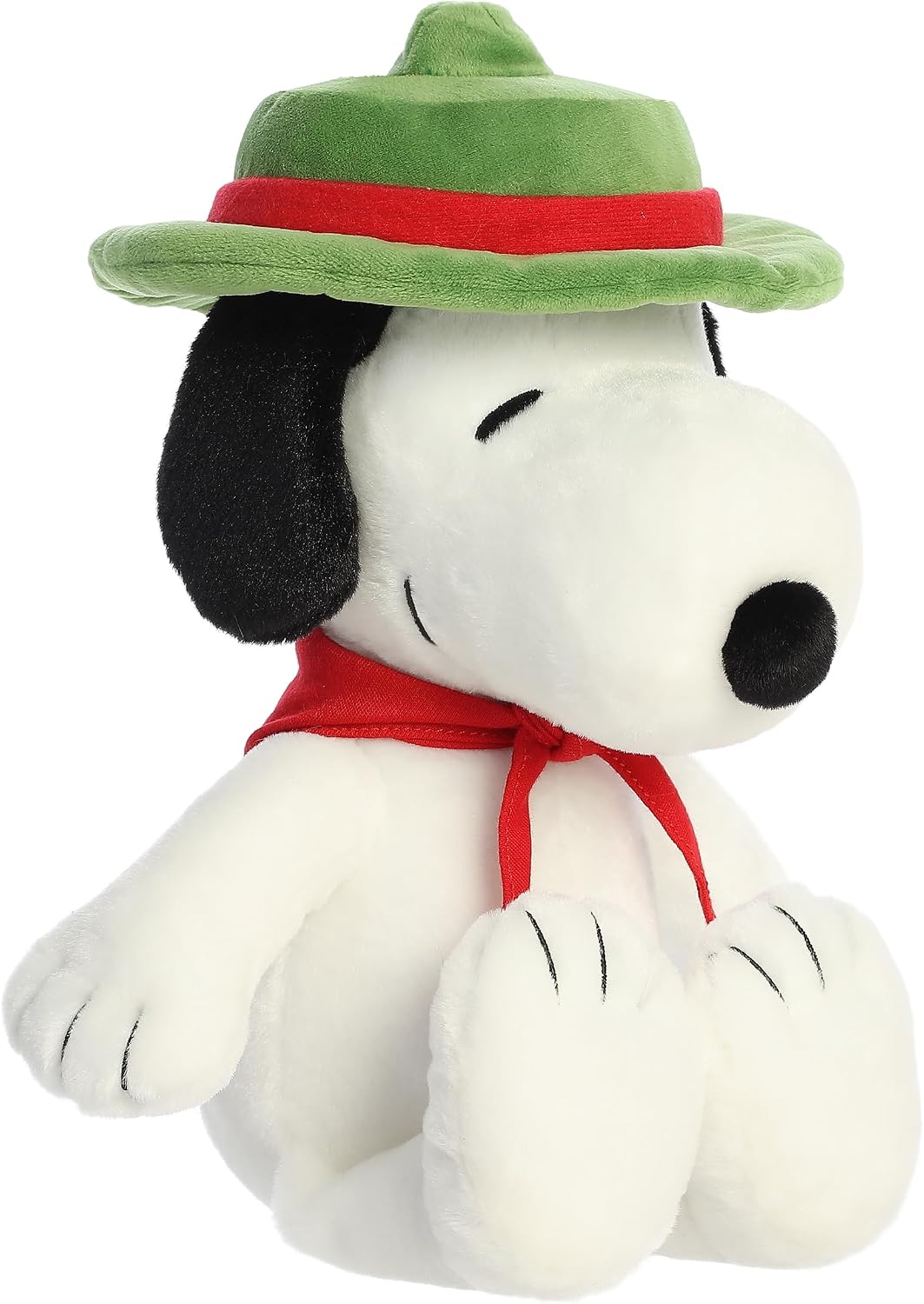 Aurora Adorable Peanuts Beagle Scout Snoopy Peluche - Juguetes con Licencia Oficial para Todos los Fans de Snoopy - Regalo nostálgico para Adultos y Celebraciones de cumpleaños, 12 Pulgadas
