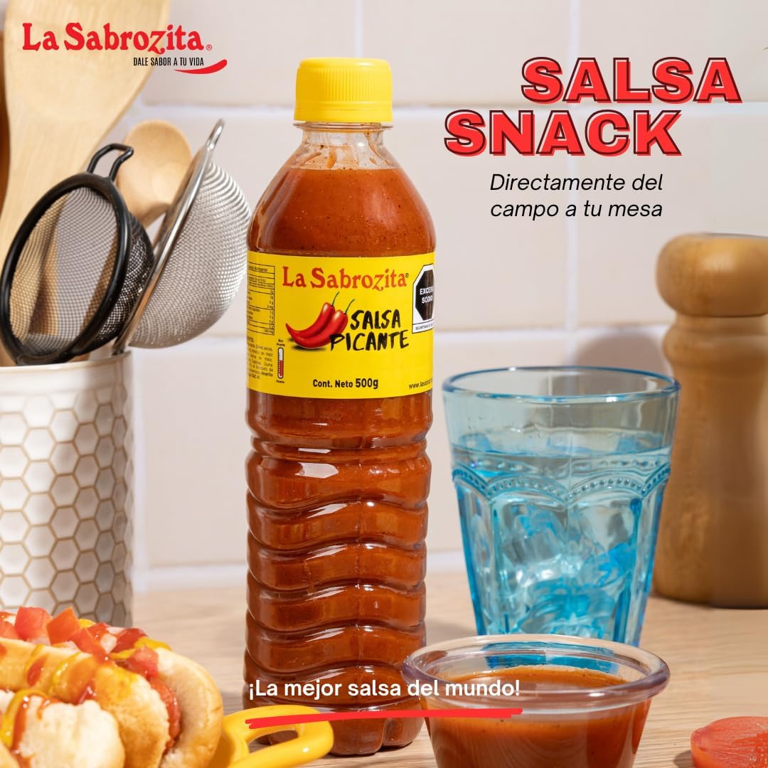 Salsa Snack 1.5kg La Sabrozita Mx