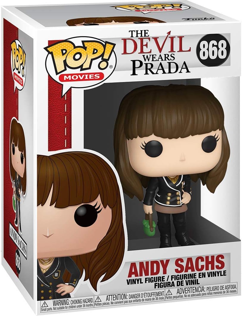Funko Andy Sachs: Pop! Movies Figura de Vinilo con 1 Protector gráfico Compatible 'ToysDiva' (868 – 45312 – B)