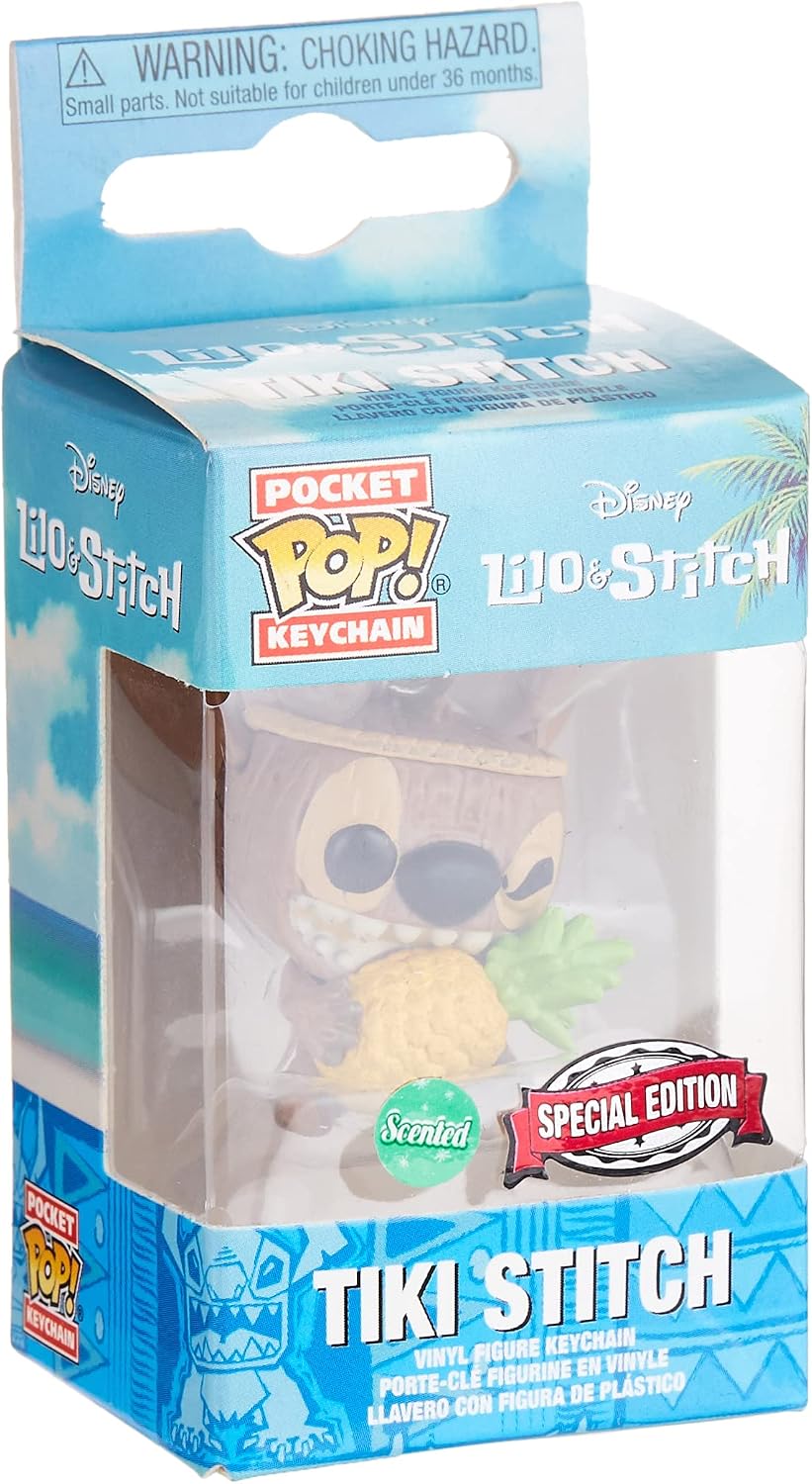 Funko Pocket Pop Disney Lilo & Stitch Scented Tiki Stitch Exclusive Keychain