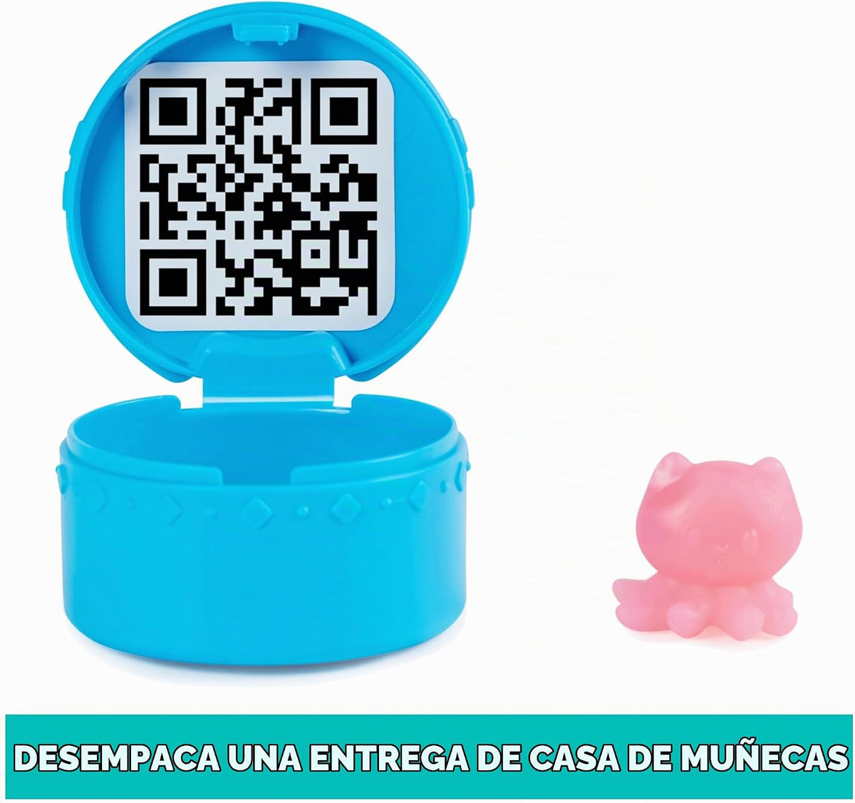 Gabby´s Dollhouse, Alberca Gatástica con Las Figuras de Gabby y Gatirena, Colas de Sirena Que cambian de Color y Accesorios de Piscina