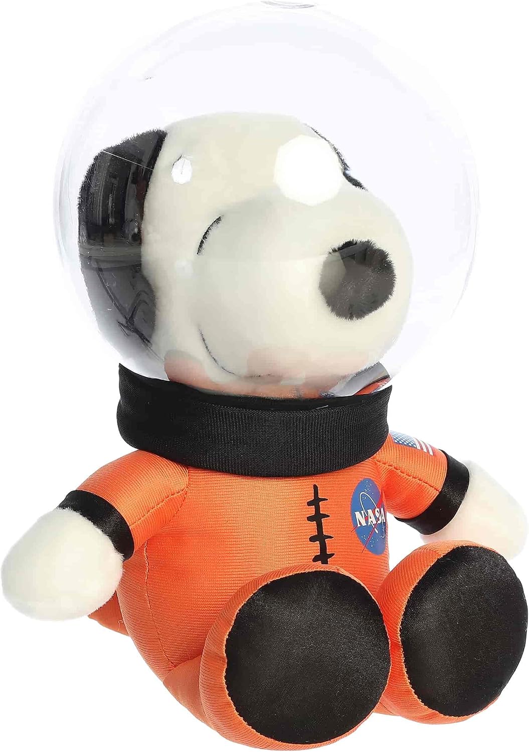 Aurora Peanuts - Disfraz de peluche con casco, color naranja de 10 pulgadas