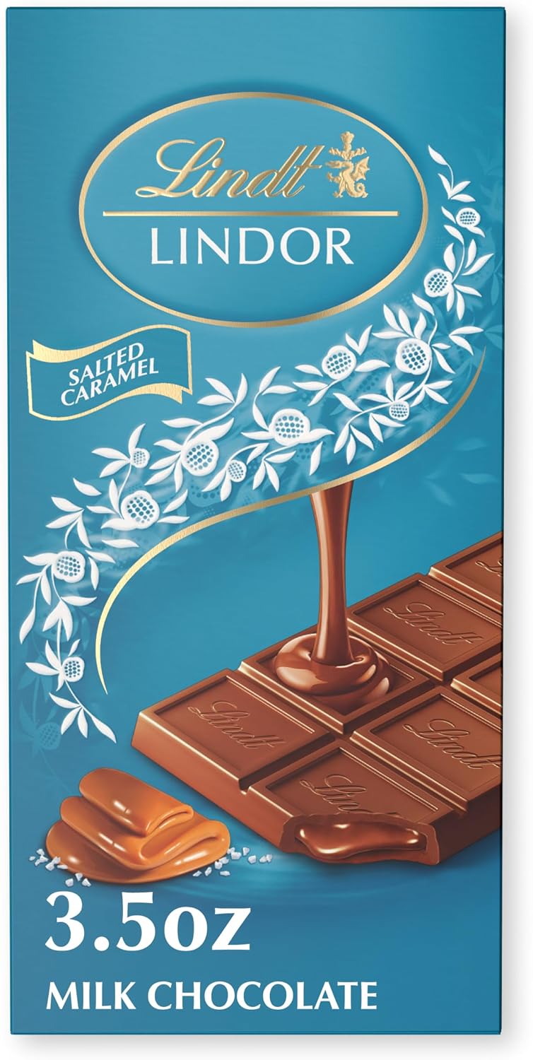 Lindt Lindor Chocolate de Leche Caramelo Salado 300 G