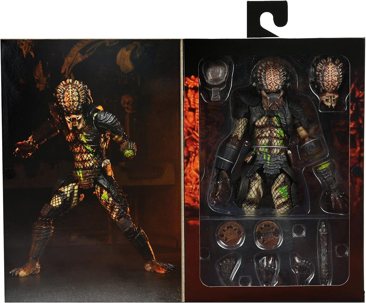 NECA - Figura de acción Predator 2 Ultimate Battle Damaged City Hunter 7