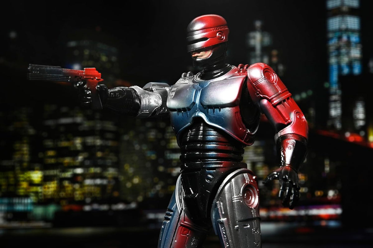 NECA - Robocop (1987) Figura de acción a escala de 7 pulgadas - Serie de pósteres