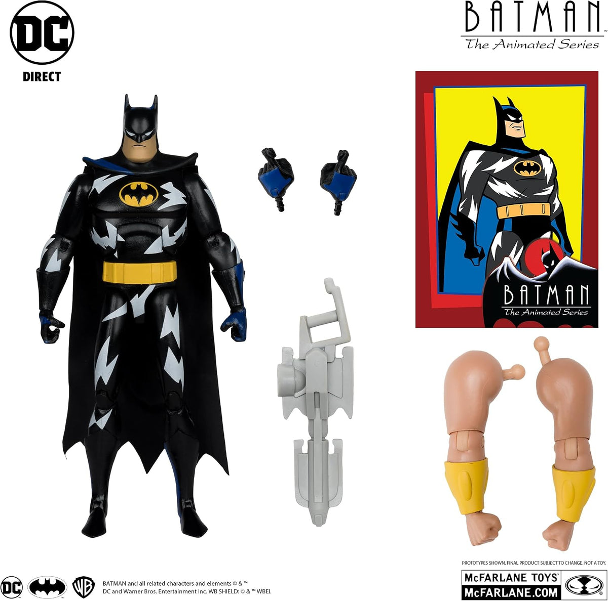 Figura 6" DC Direct - BTAS Build-A WV3 - Batman Lightning Strike