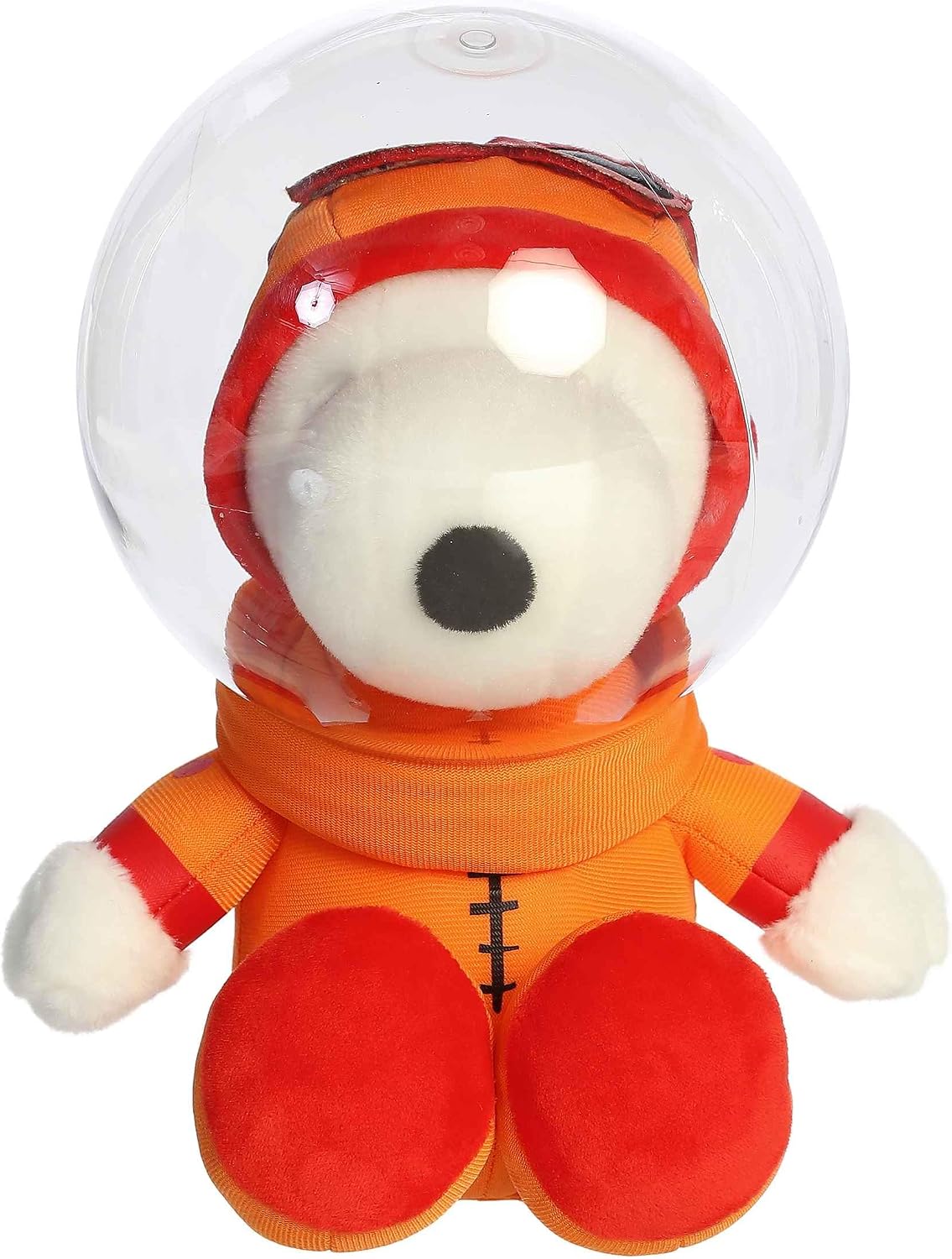 Aurora® Timeless Peanuts® - Snoopy de peluche con traje de astronauta, personajes clásicos, recuerdos duraderos, con casco, 29.2 cm