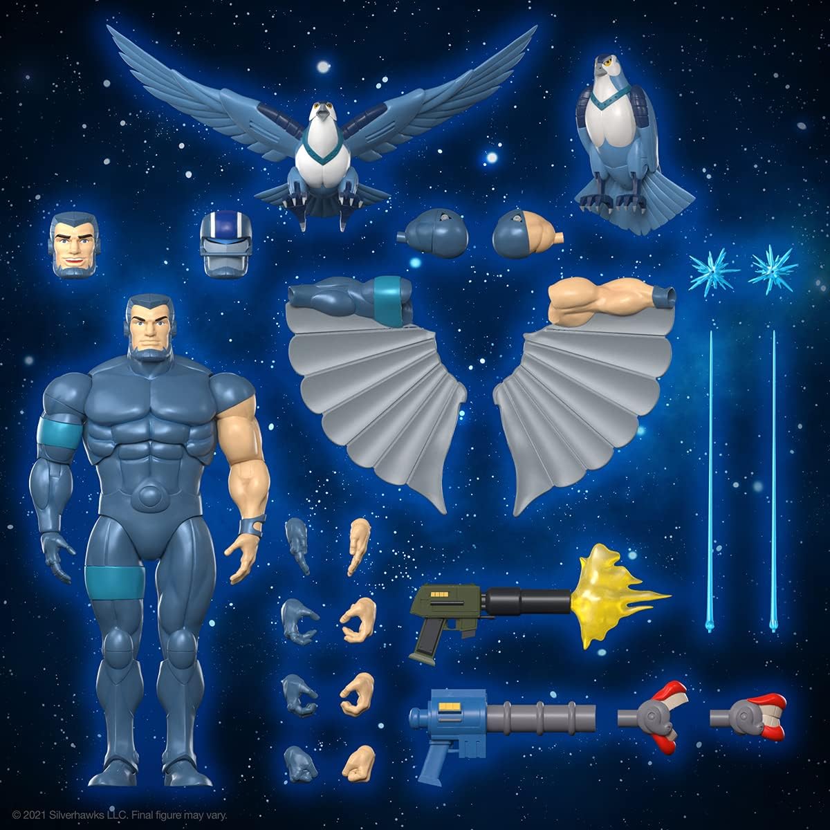 SilverHawks Ultimates: Steelwill, Figura de acción