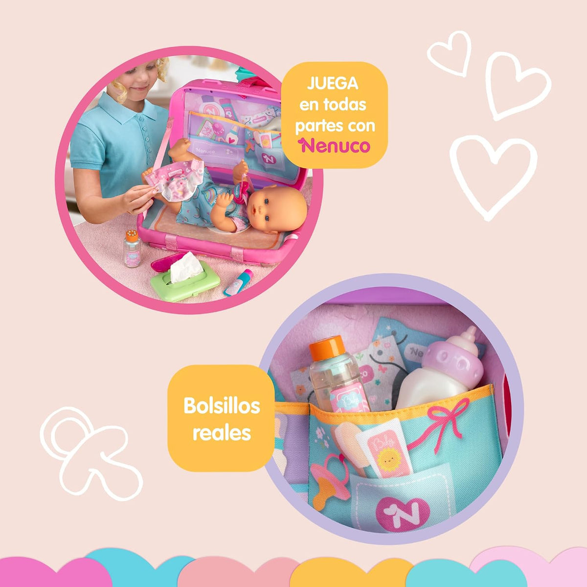 Nenuco Viaja Conmigo, Nenuco, TOY_FIGURE, Plástico, 1 Unidades, Famosa