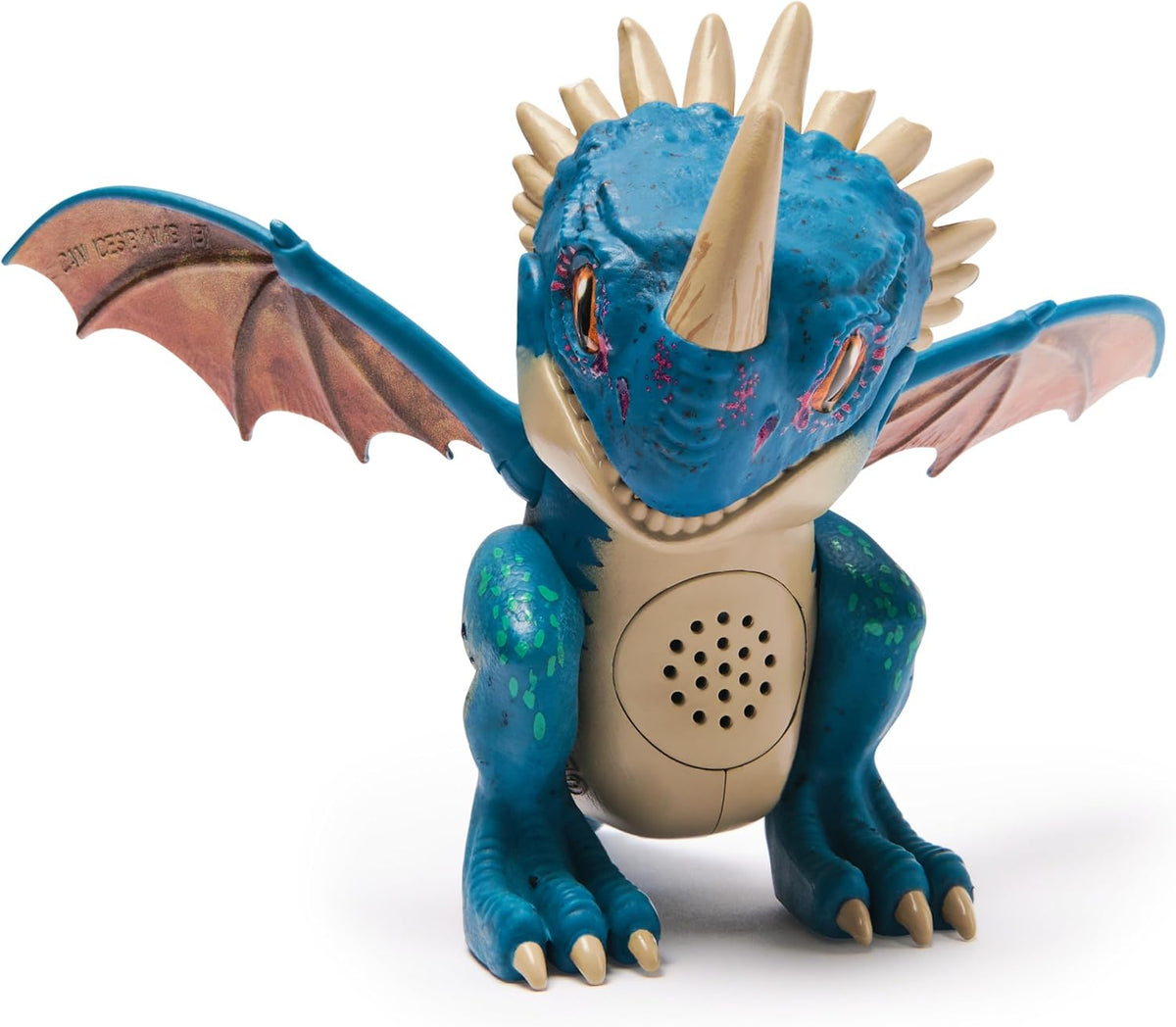 DreamWorks Dragons, How to Train Your Dragon, Roaring Minis Deadly Nadder, Juguete de dragón Interactivo con 25 Sonidos, Juguetes para niños y niñas a Partir de 4 años