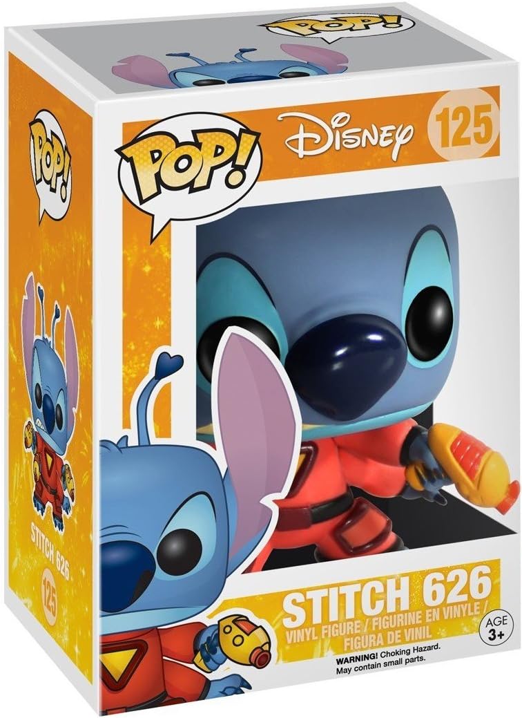 Funko POP Disney: Lilo & Stitch - Stitch 626 Pop! Figura de vinilo (incluida con funda protectora de caja emergente), multicolor, 3.75 pulgadas