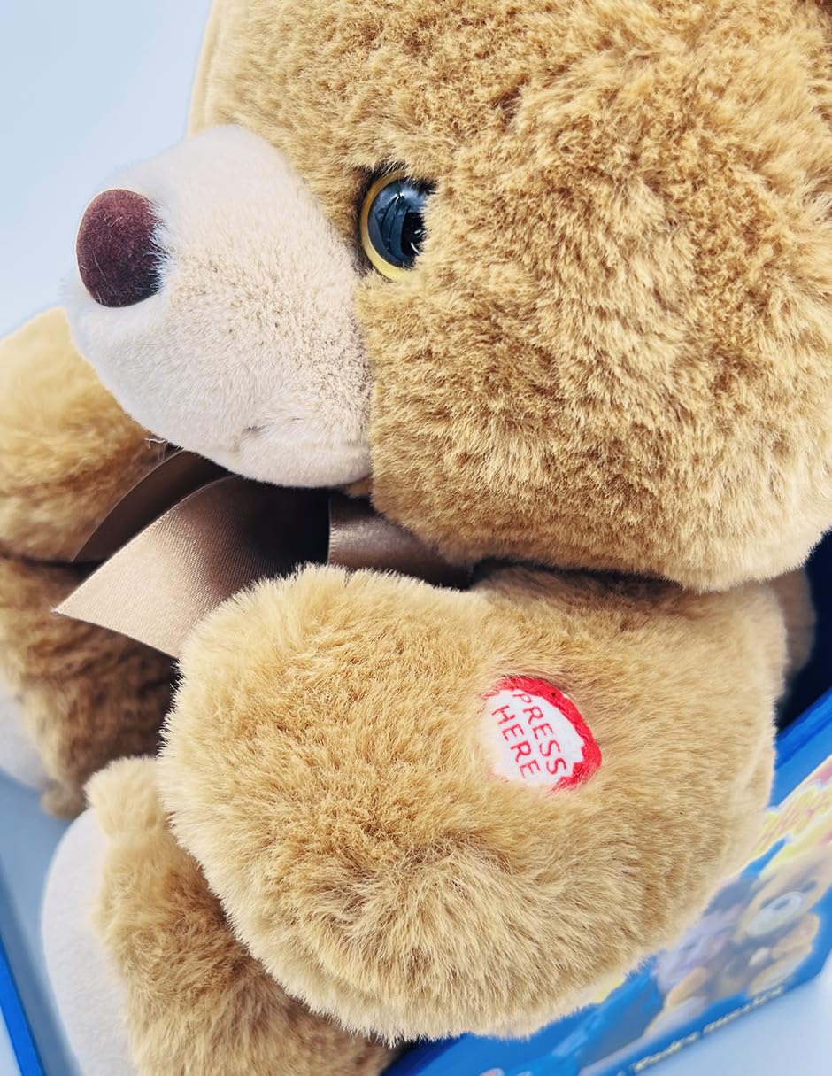 Ult Peluche Oso Que Reza Premium Reza Padre Nuestro y el Angel de mi Guarda - imagen 7