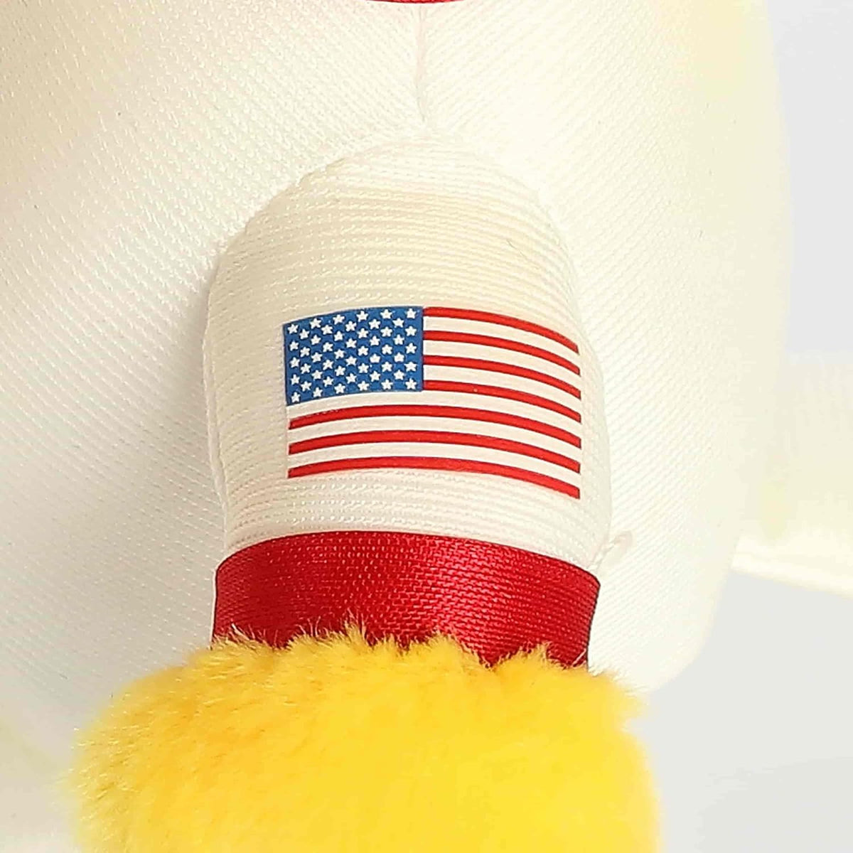 Aurora Peanuts - Peluche adorable de madera de 16,5 cm, color blanco