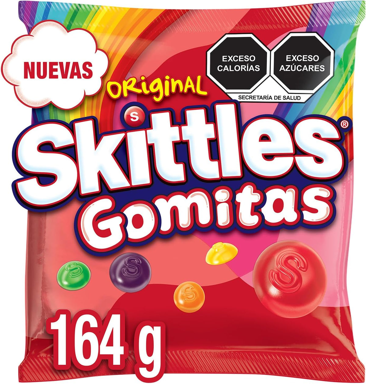 Skittles Gomitas Sabor Original, 164g, 1