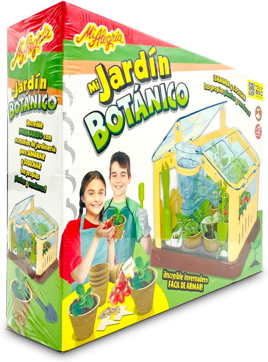 Ult Mi Jardin Botanico Premium, Invernadero, Accesorios de Jardineria, Juego Educativo