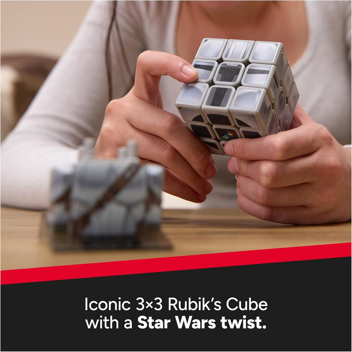 Spin Master Rubik'S Puzzle Brain Teaser Juego Cubers Star Wars Mandalorian