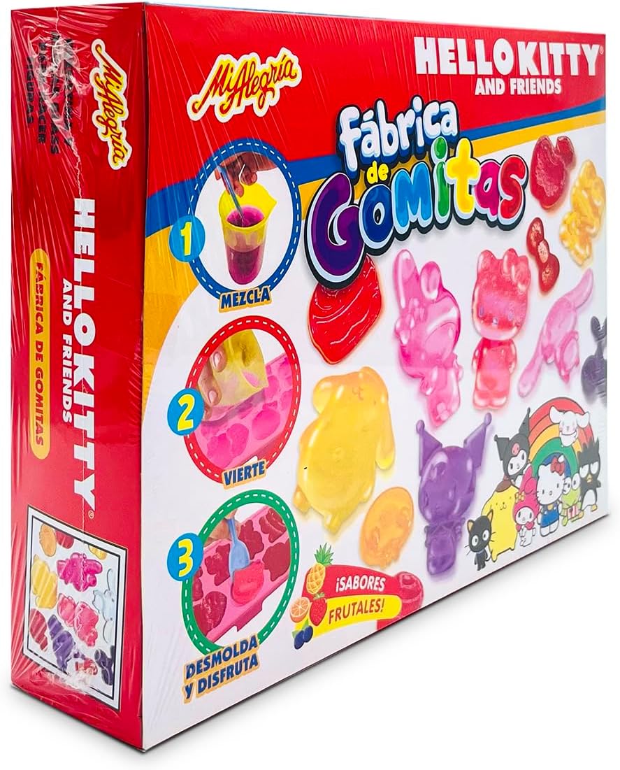 Ult Fabrica para Hacer Gomitas Premium con Forma de Hello Kitty y Sus Amigos