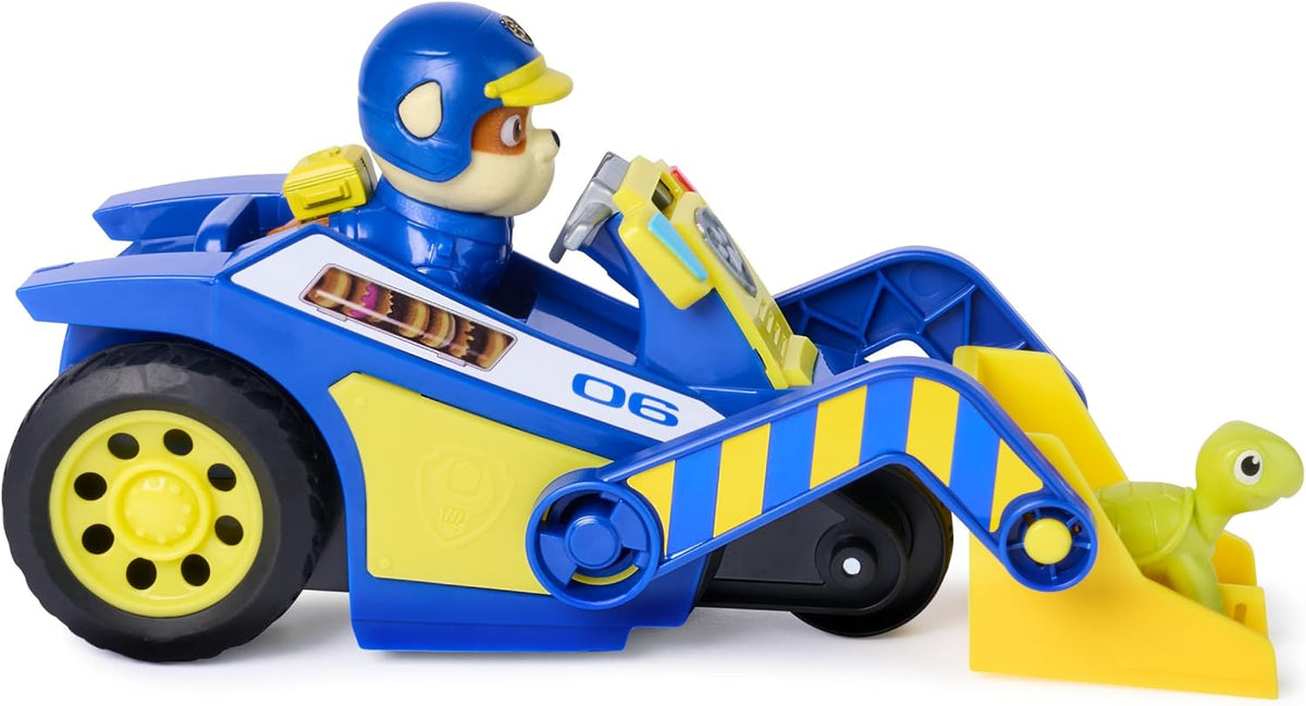 Paw Patrol: Search & Rescue, Excavadora de Rescate de Rubble con 2 Figuras, Coche de policía de Juguete con función de propulsión, Juguetes para niños y niñas a Partir de 3 años