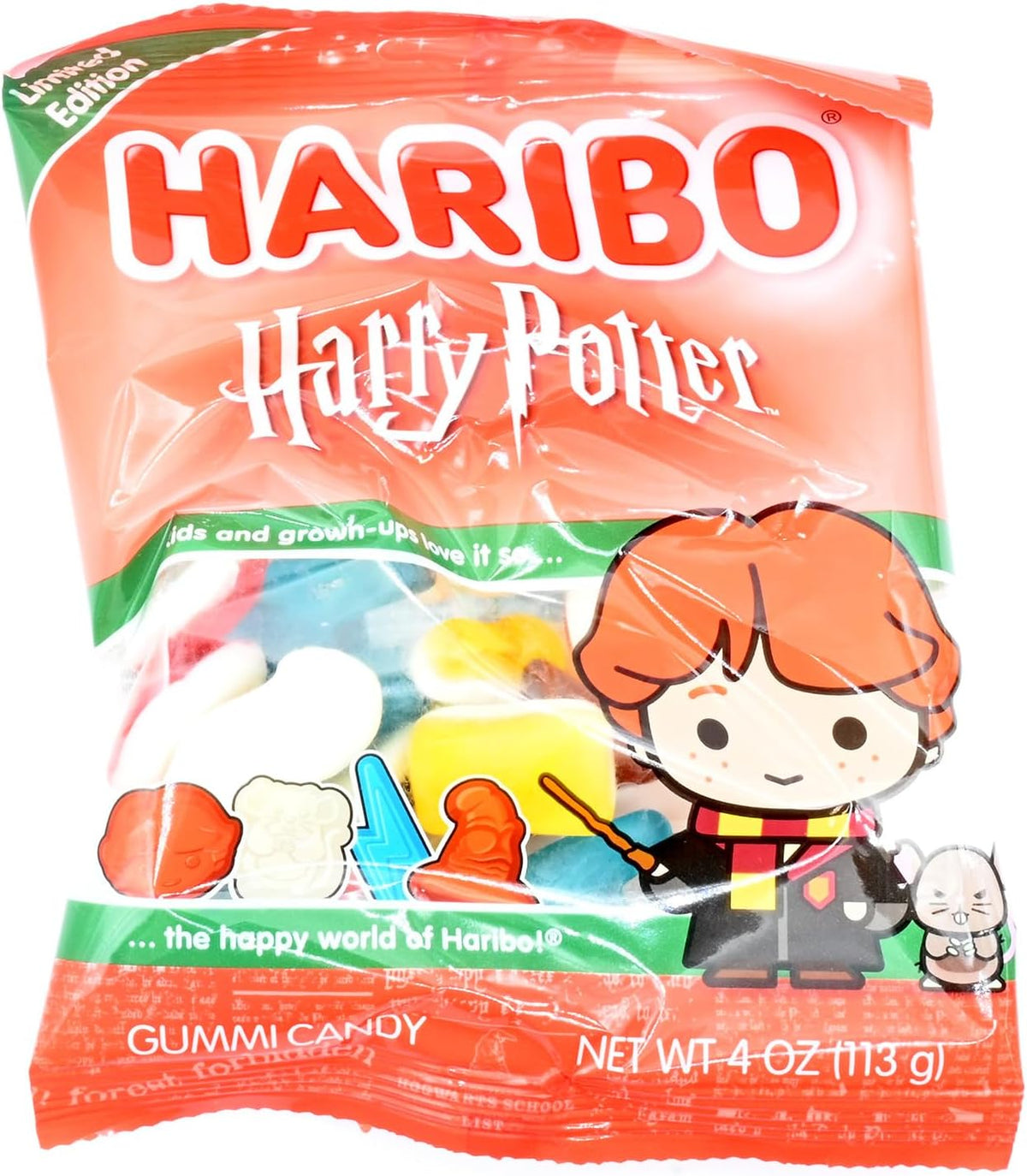 Haribo Harry Potter Lumos Gummi Candy 113 Gr