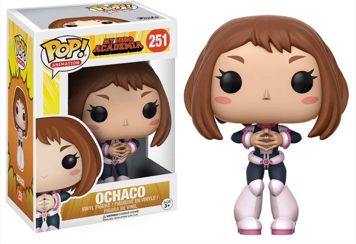 Funko POP My Hero Academia - Figura de vinilo Ochaco Pop! (incluye funda protectora compatible con caja pop), multicolor, 3.75 pulgadas