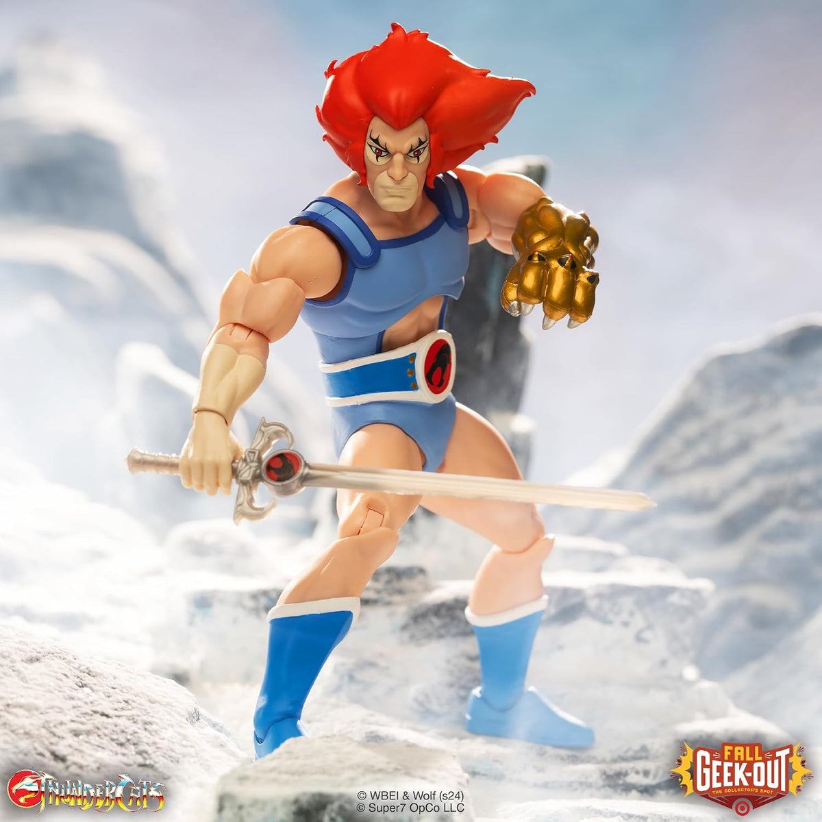 Super7 Thundercats Deluxe Wave 01 - Figura de acción Lion-O