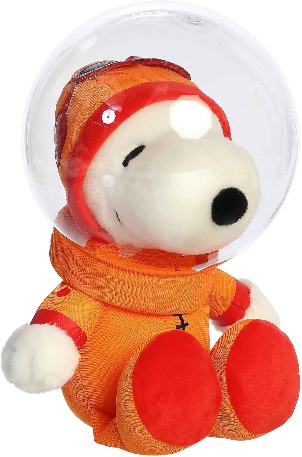 Aurora® Timeless Peanuts® - Snoopy de peluche con traje de astronauta, personajes clásicos, recuerdos duraderos, con casco, 29.2 cm