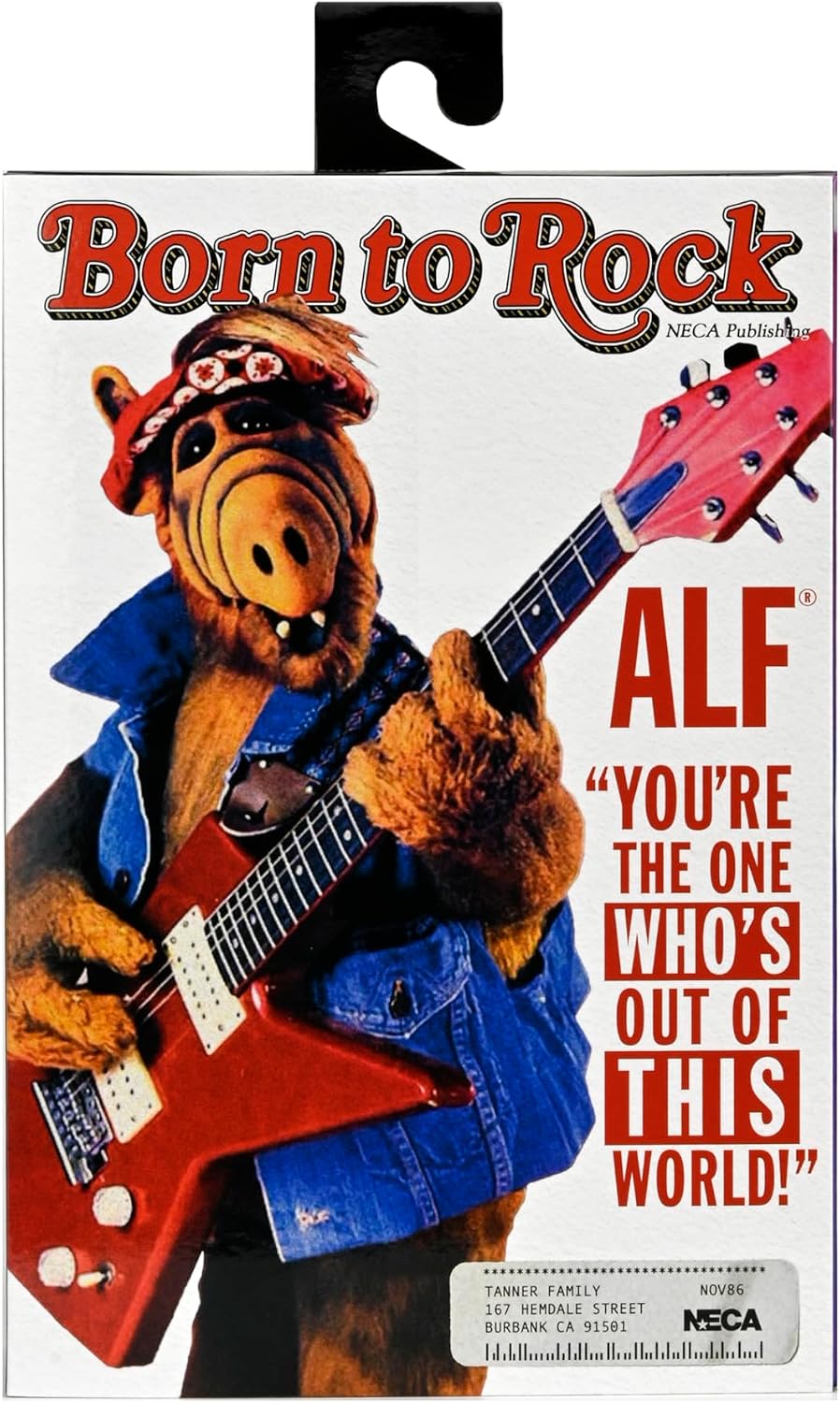 NECA Ultimate Born to Rock Alf Fig. 18 cm Alf