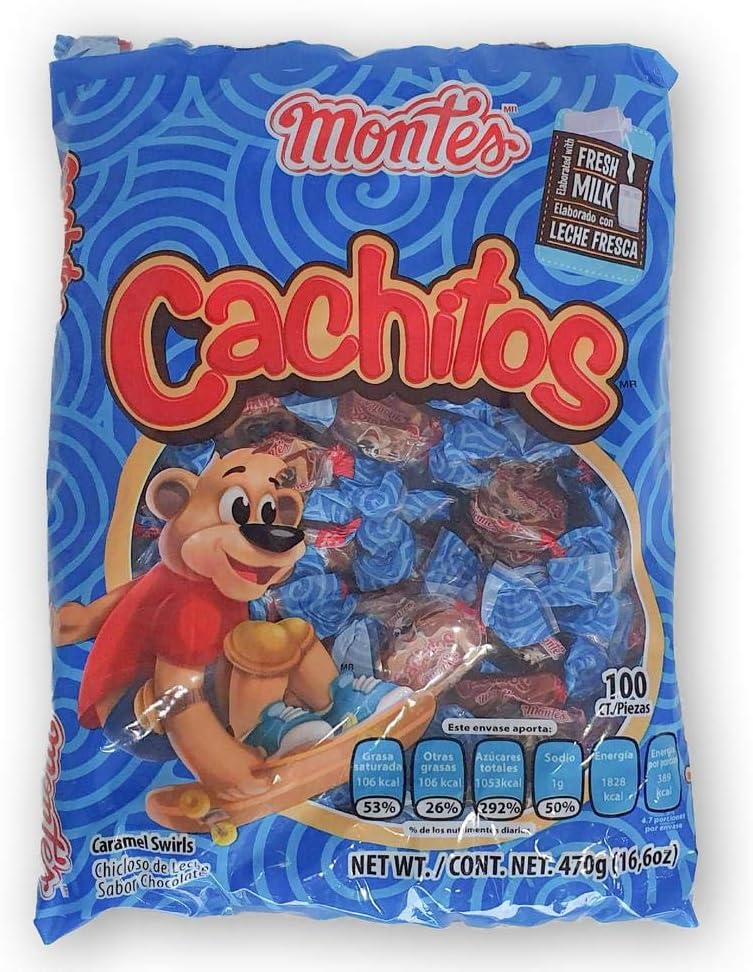Cachitos Chicloso Montes (Chocoalte, 470GR)