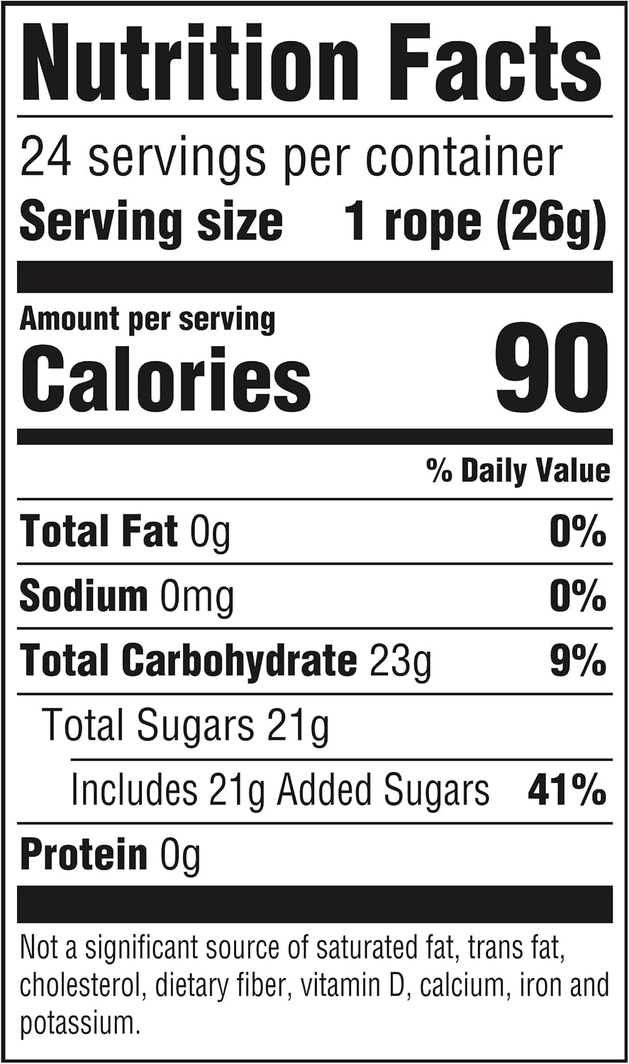 Nerds Rope Rainbow Candy, 0.92 Ounce Package (Pack of 24)