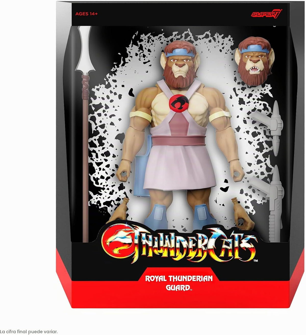 Super7 Thundercats ULTIMATES! Wave 11 - Figura de acción Royal Thunderian Guard