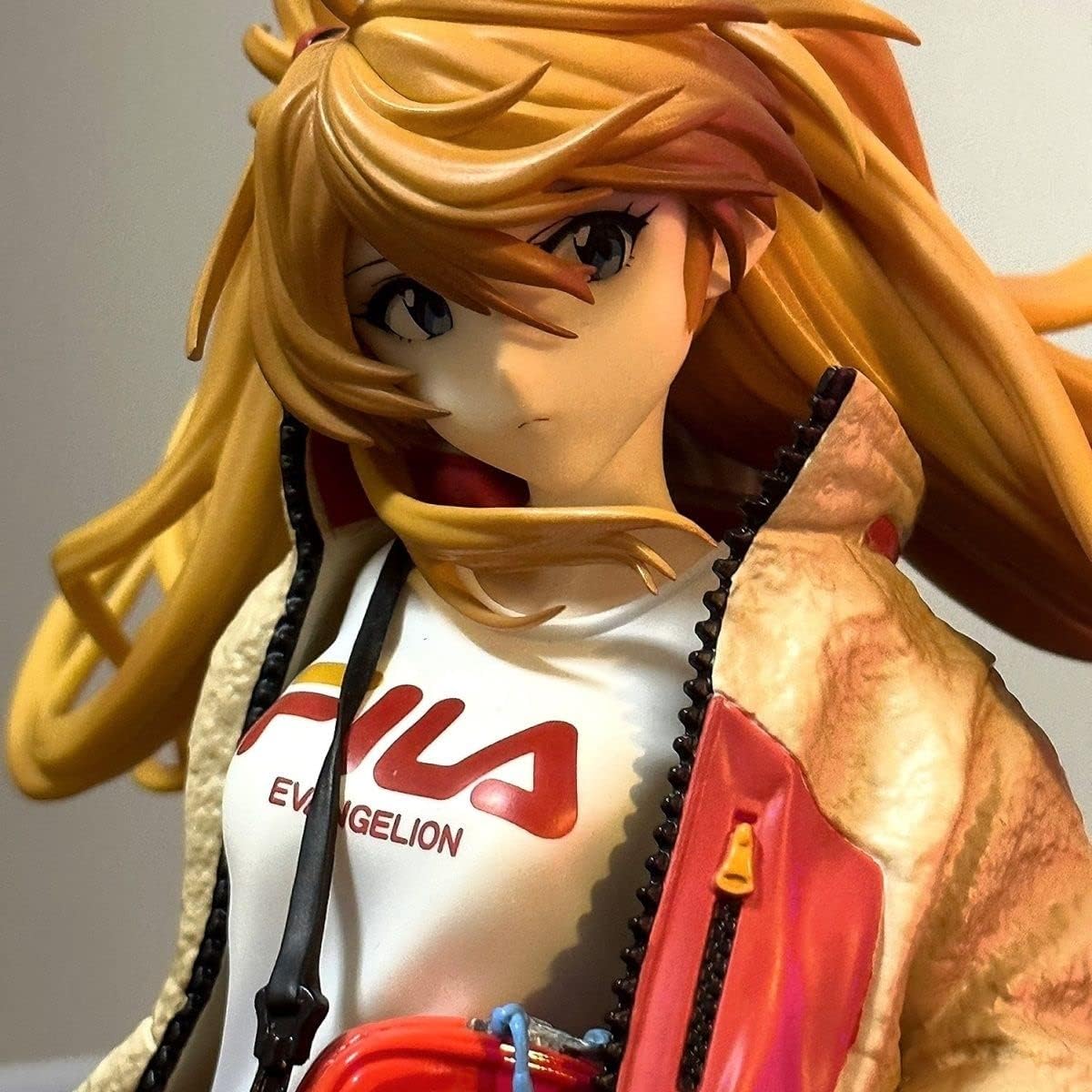 Nmomoytu Asuka Langley Soryu Ver.Radio Part.2 Figura de anime, modelo de acción, regalo coleccionable, 25 cm