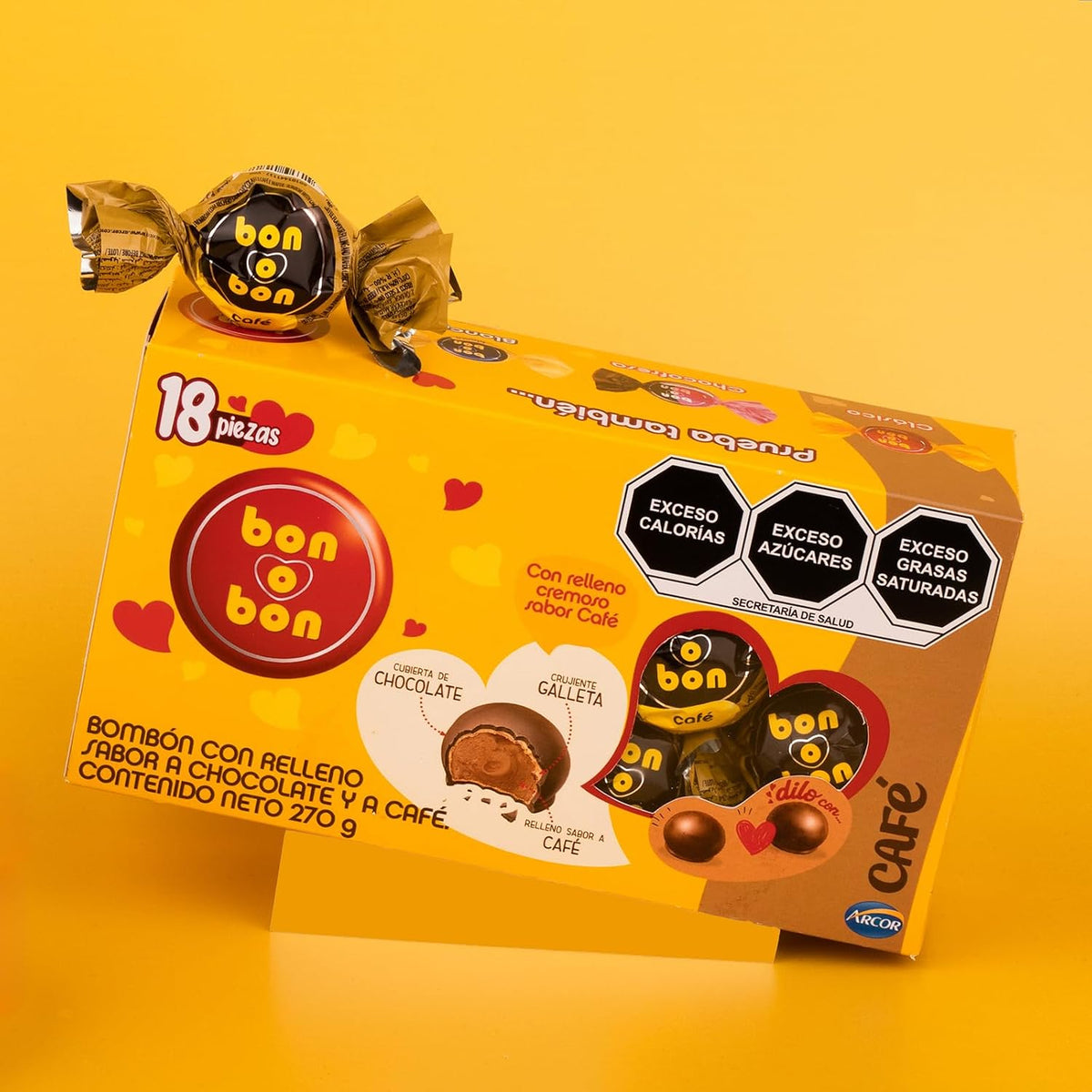 Arcor - Bon O Bon Café 18 Piezas