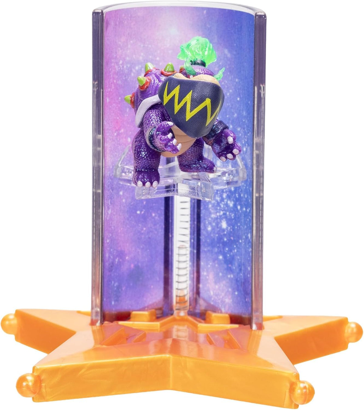 Jakks Pacific Set de Minifiguras The Super Mario Galaxy, 6 Figuras con Lanzador de Estrellas