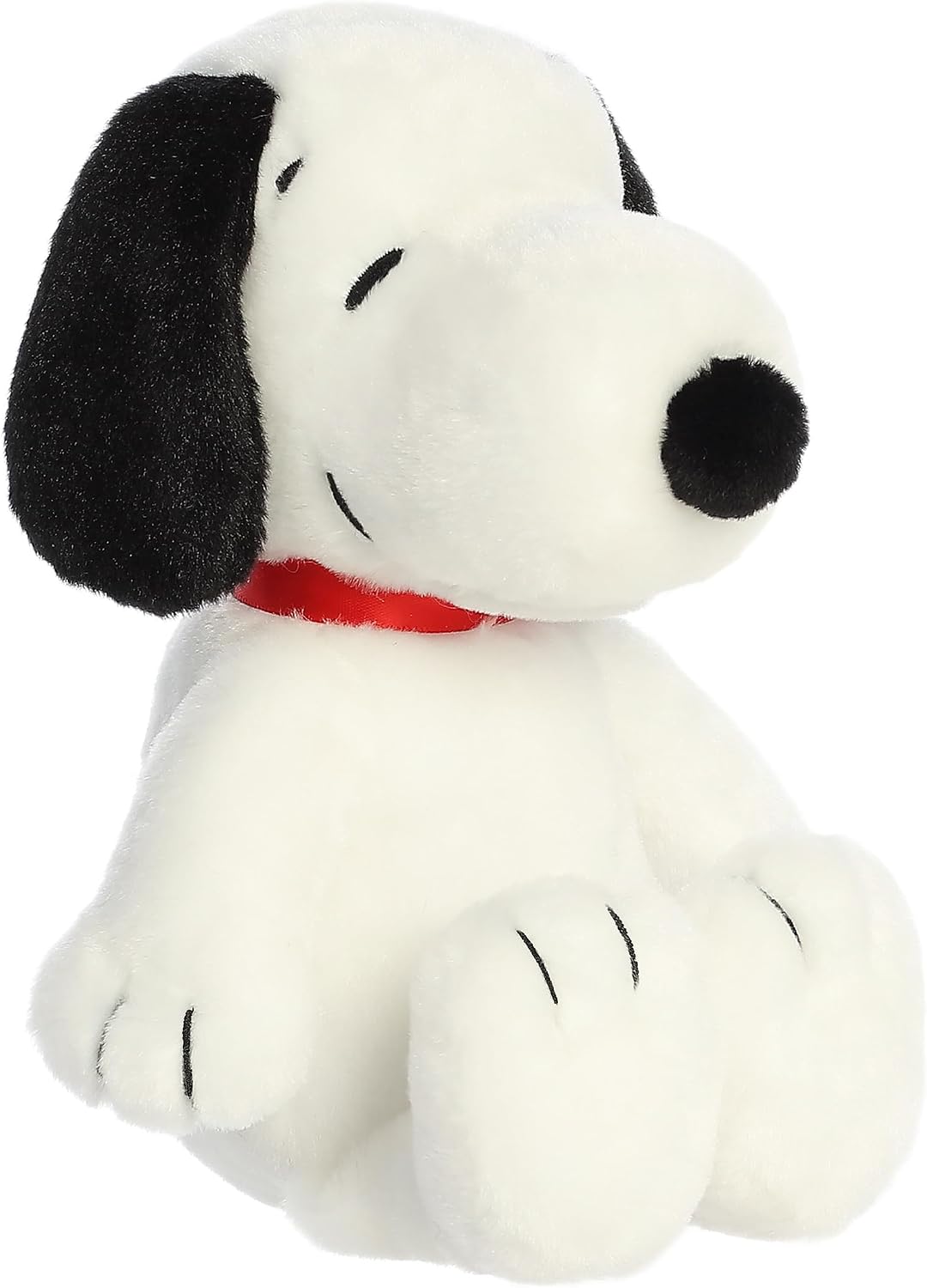 Aurora® Adorable Peanuts® Floppy Snoopy™ - Peluche con licencia oficial para todos los fans de Snoopy - Regalo nostálgico para adultos y celebraciones de cumpleaños - 20.3 cm