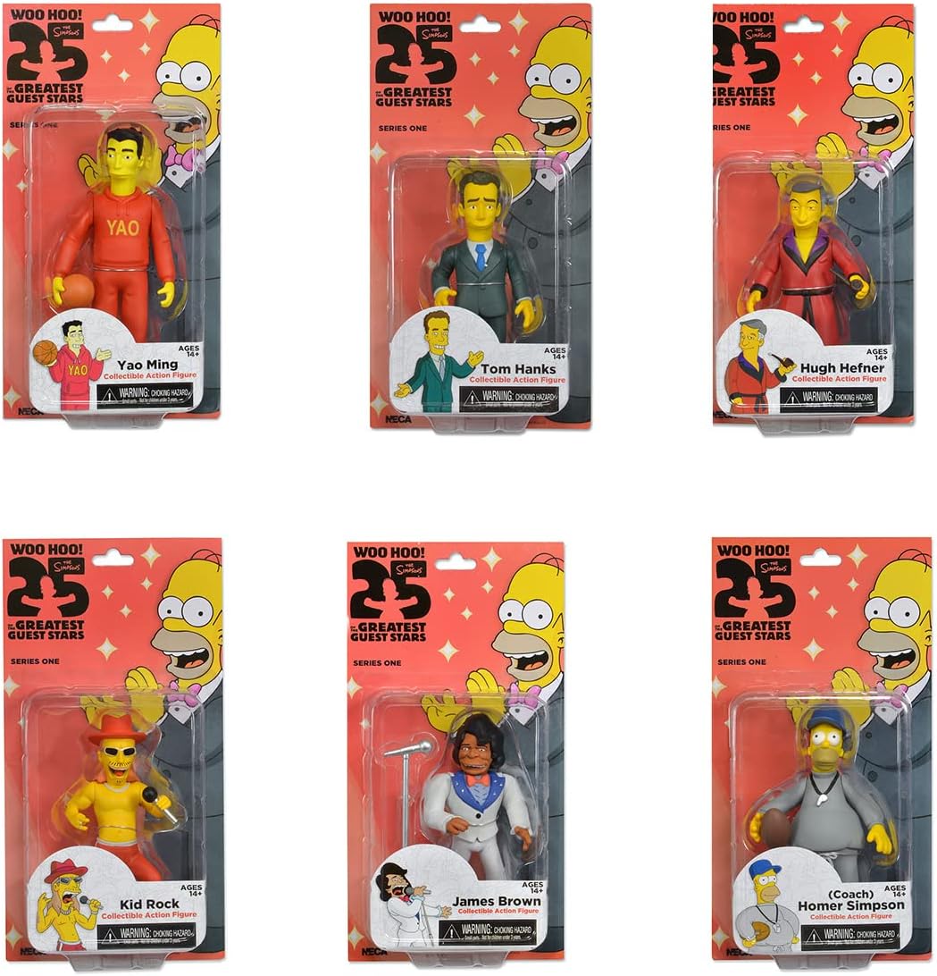 NECA The Simpsons 25th Anniversary - Series 1 - James Brown Action Figure, 5 by NECA