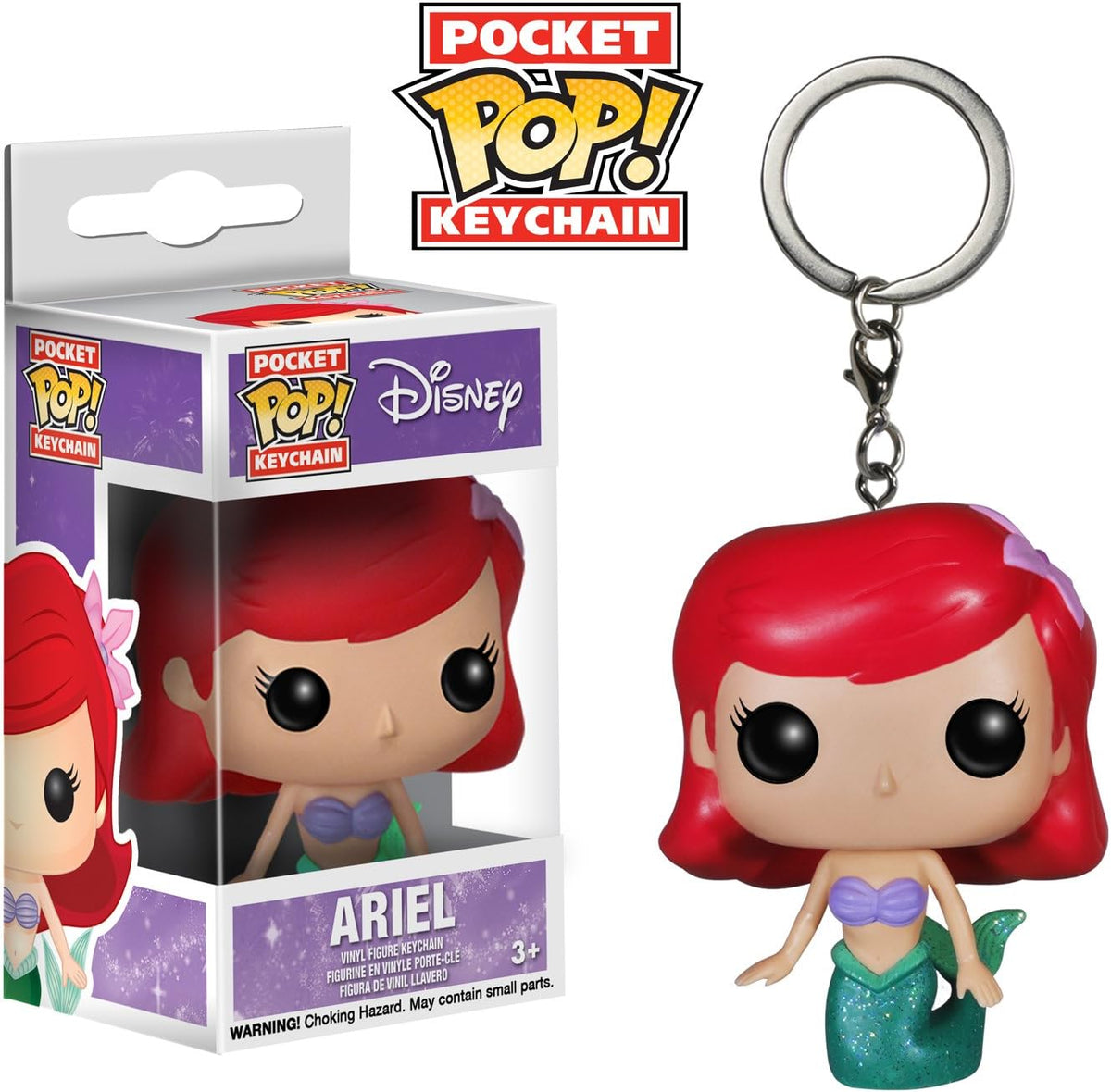 Funko POP Keychain: Disney - Ariel