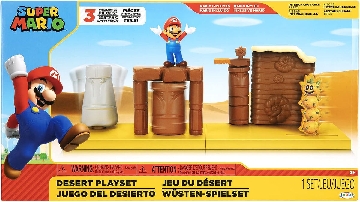 Nintendo 2.5" Desert Playset (EN/FR/DE/SP+11L Legal)