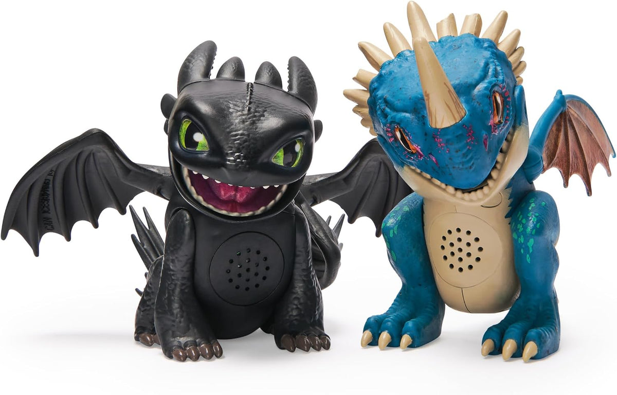 DreamWorks How to Train Your Dragon - Mini dragón Interactivo con Efectos de Sonido, Juguete para niños a Partir de 4 años