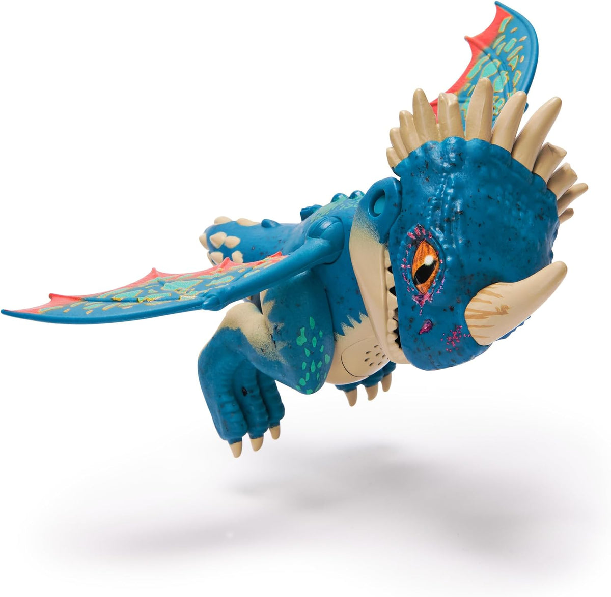 DreamWorks Dragons, How to Train Your Dragon, Roaring Minis Deadly Nadder, Juguete de dragón Interactivo con 25 Sonidos, Juguetes para niños y niñas a Partir de 4 años