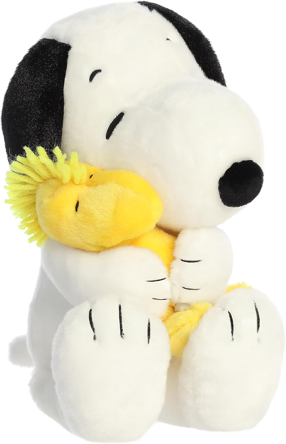 Aurora Adorable Peanuts Big Hugs Snoopy & Woodstock Stuffed Animal - Officially Licensed Toys for All Snoopy Fans - Nostalgic Gift for Adults and Birthday Celebrations - 12 Inches